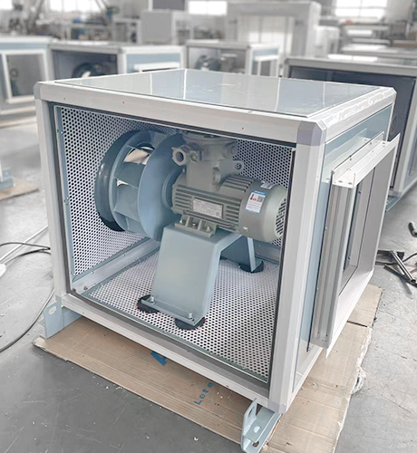 Aplicación de ventiladores centrífugos EC