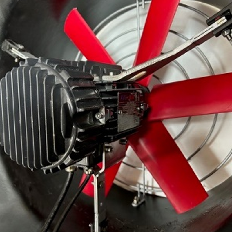 Motor EC de alta velocidad para sistemas de ventilación industrial