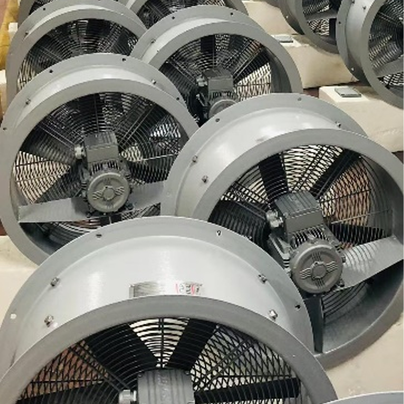 Ventilador axial EC de caja corta para ventilación​