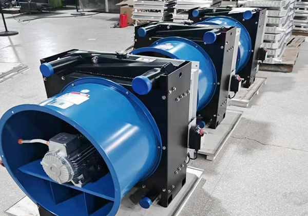 Producción de ventiladores