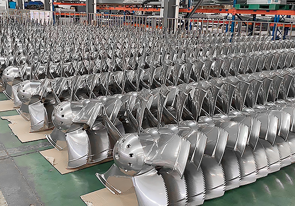 Producción de ventiladores