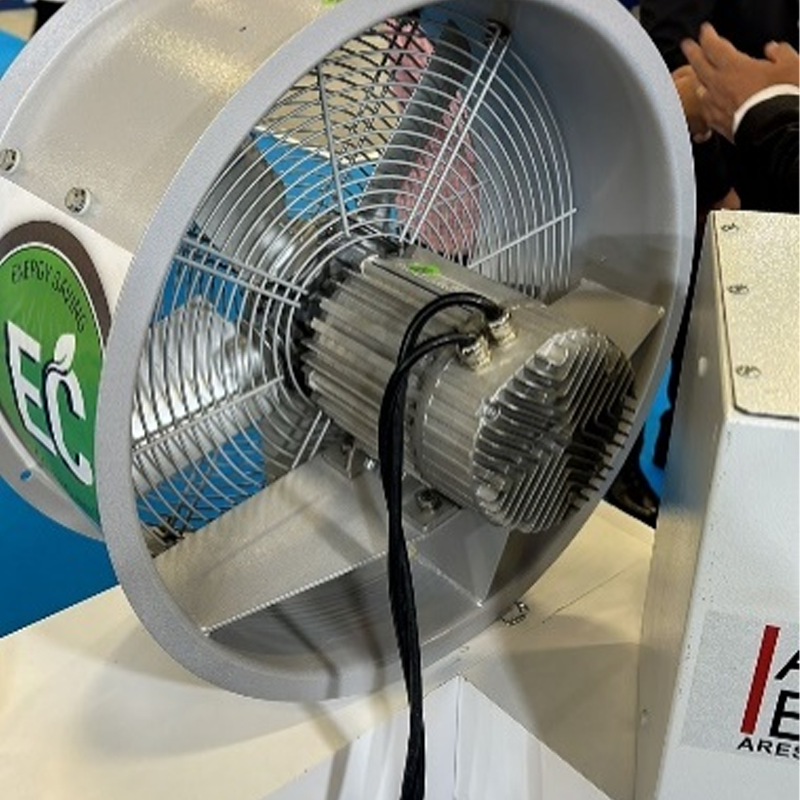 Ventilador axial EC de caja corta para ventilación​