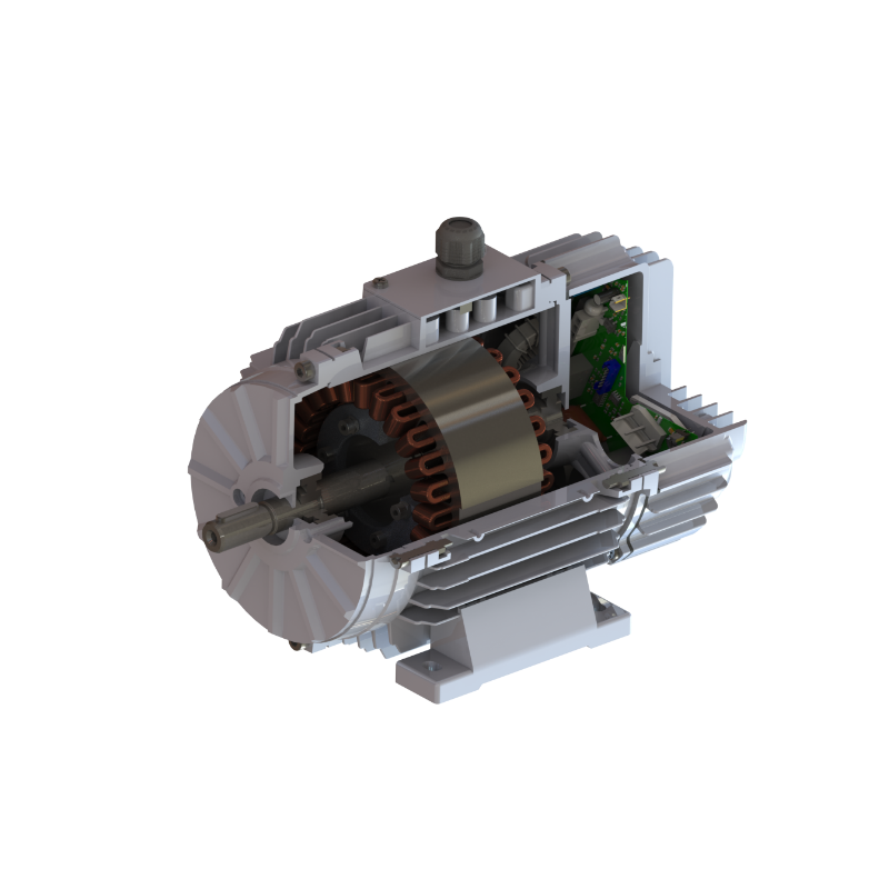 Motor EC de alta velocidad para sistemas de ventilación industrial