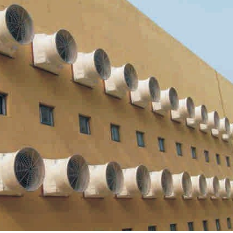 Ventilador axial EC de bajo ruido para cría
