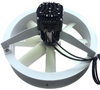 Ventilador de flujo axial EC montado en la pared